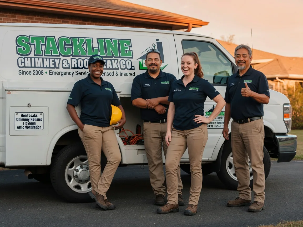 Chimney flashing repair company in Slate Run, PA
